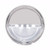 License Plate Light - Round Metal Housing - 4 LED White 