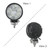 4-1/2" Work Lights, Round Rubber Housing 12V 35W 4411 Sealed Beam Lamp, Pair