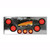 Rear Center Panel with Red LED Lights (Red Lens) Chrome Plated