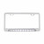 License Plate Frame - Chrome Deluxe LED 