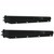 Black (2.5") Mud Flap Hanger Set 