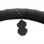 Steering Wheel Cover for Freightliner Kenworth Peterbilt, Black Leather 18"