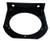 Black L Mounting Brackets  with one Round Hole for 4" Light (pair)