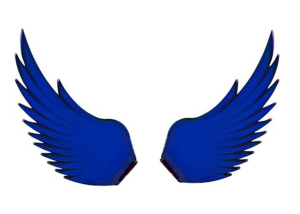 Windrider (BLUE) Hood Ornament Replacement Wings