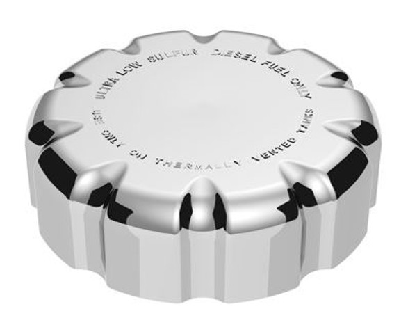 Chrome  Fuel Cap Cover For Volvo - Non-Locking