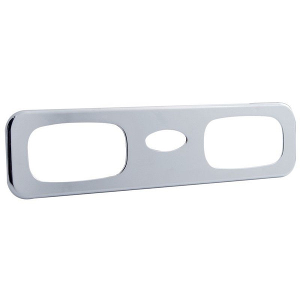 A/C Vent Chrome Outer Trim for Peterbilt, Passenger Side