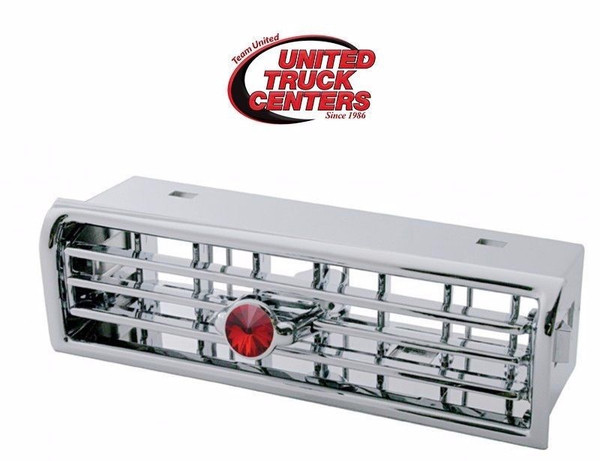 Freightliner Chrome Plastic A/C Vent (RED Diamond) Century Coronado Columbia