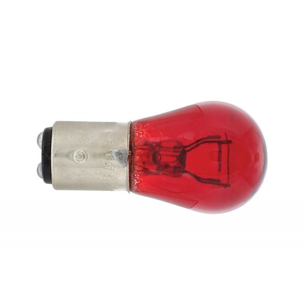 1157 Glass Bulbs Red Color , Box of 10 pcs