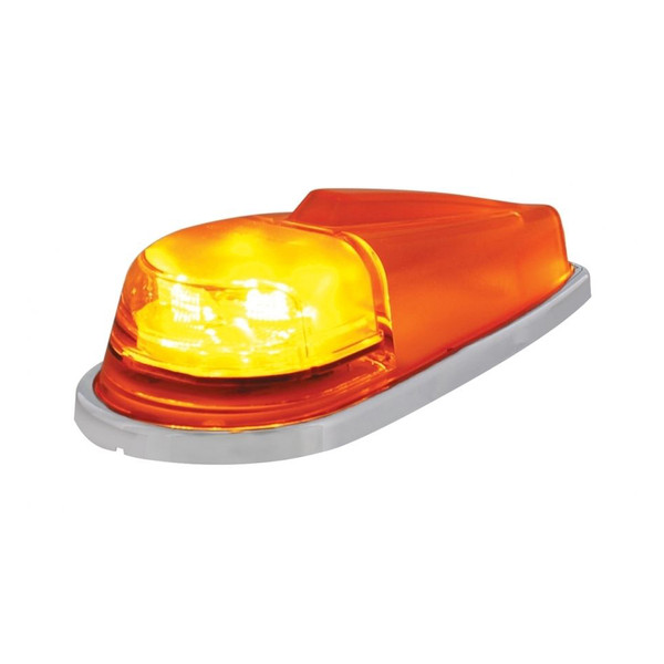 6 LED Cab Marker Light - Amber LED with Amber Lens - Small Trucks & Pick-ups