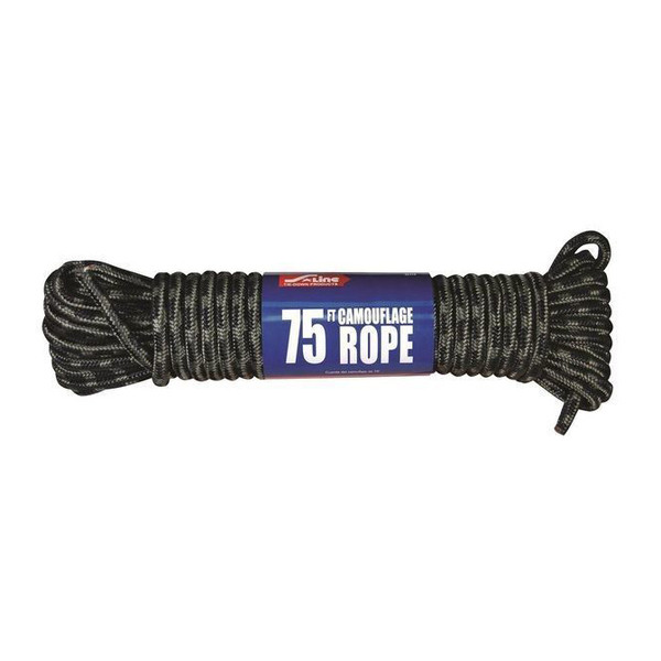 Camouflage Rope (75 ft) Resists Oil & Gas