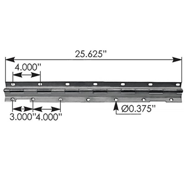 Peterbilt Door Hinge Assembly (Sleeper Cab) L/H