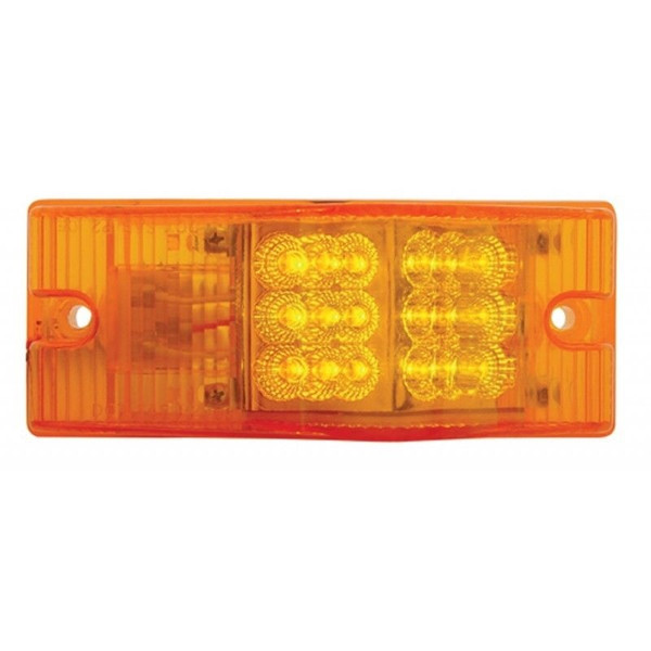 18 LED Freightliner Reflector Turn Signal (Amber/Amber) For Sleeper cab