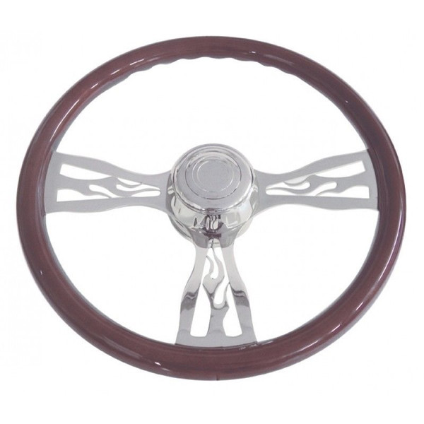 18" Flame Steering Wheel for Freightliner, 1989 - July 2006