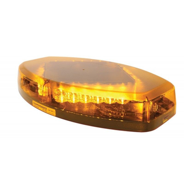 14" Long 24 Amber LED Diamond Warning Light Bar