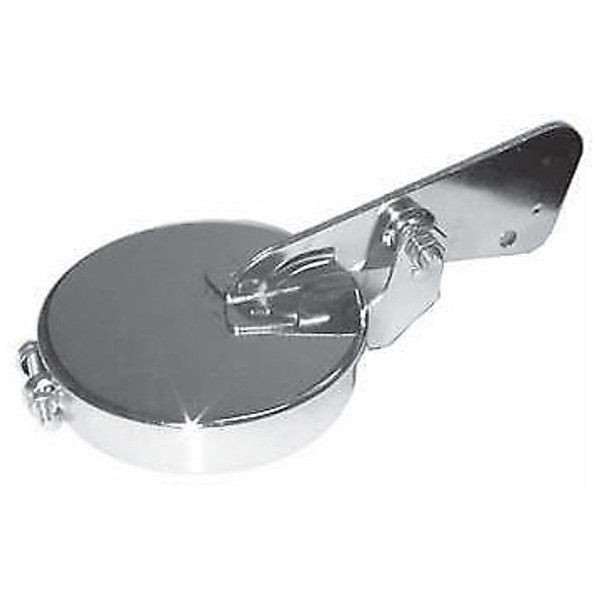 5" Chrome Plated Rain Cap for Exhaust Stack Pipe Cover Weather Cap