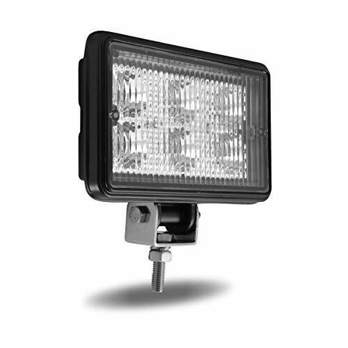 4" x 6" Rectangular LED Spot Work Lamp 6 Diodes - 970 Lumens