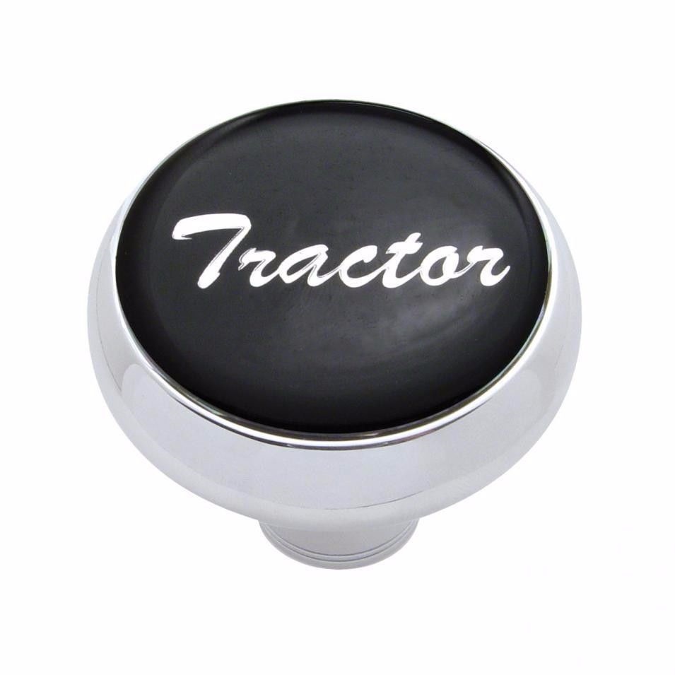 Deluxe knob tractor Black sticker screwon air valve Freightliner