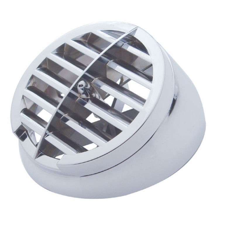Defroster Vent Round Chrome Plastic for 359 Peterbilt Kenworth A Model