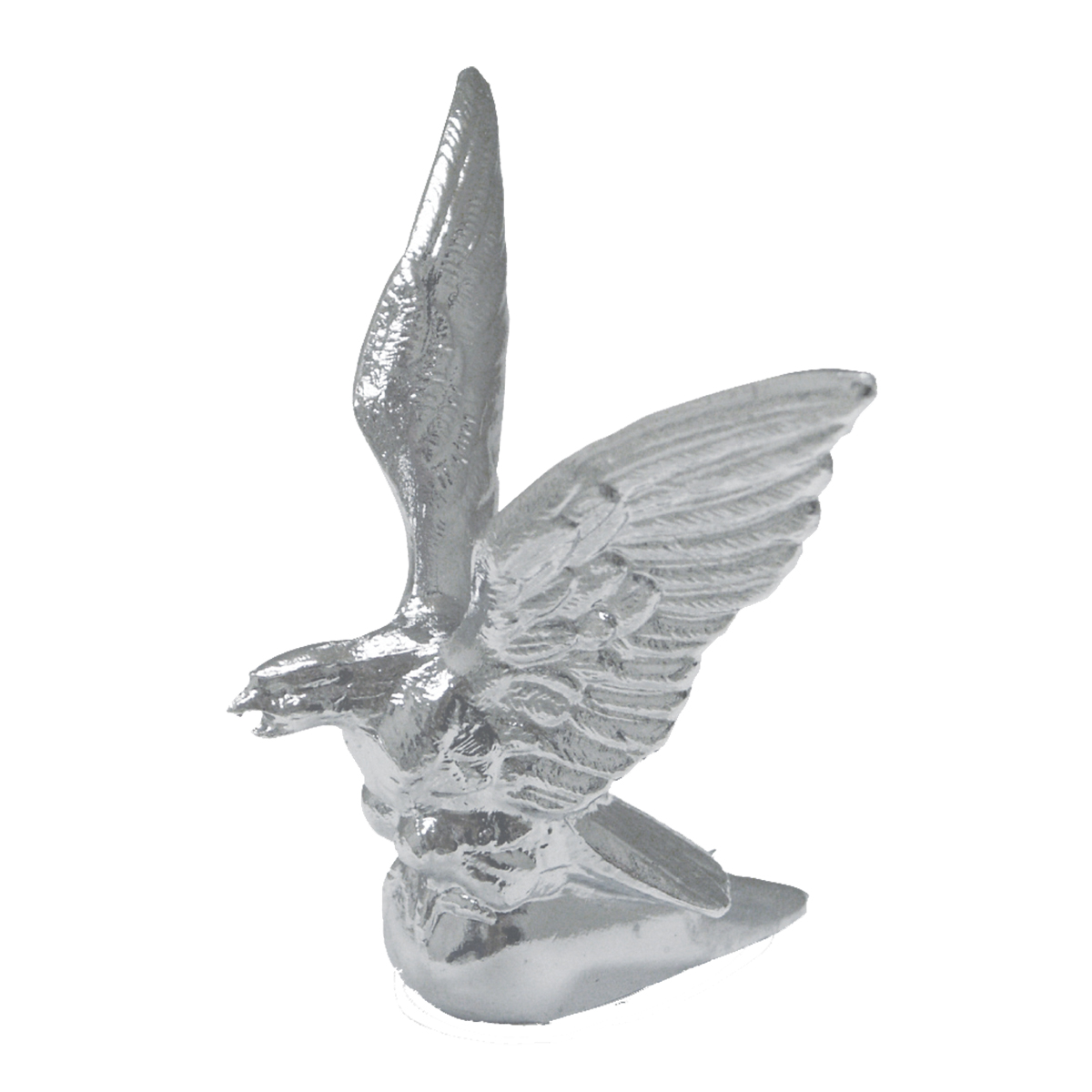 Chrome Flying Eagle Hood Ornament uatparts