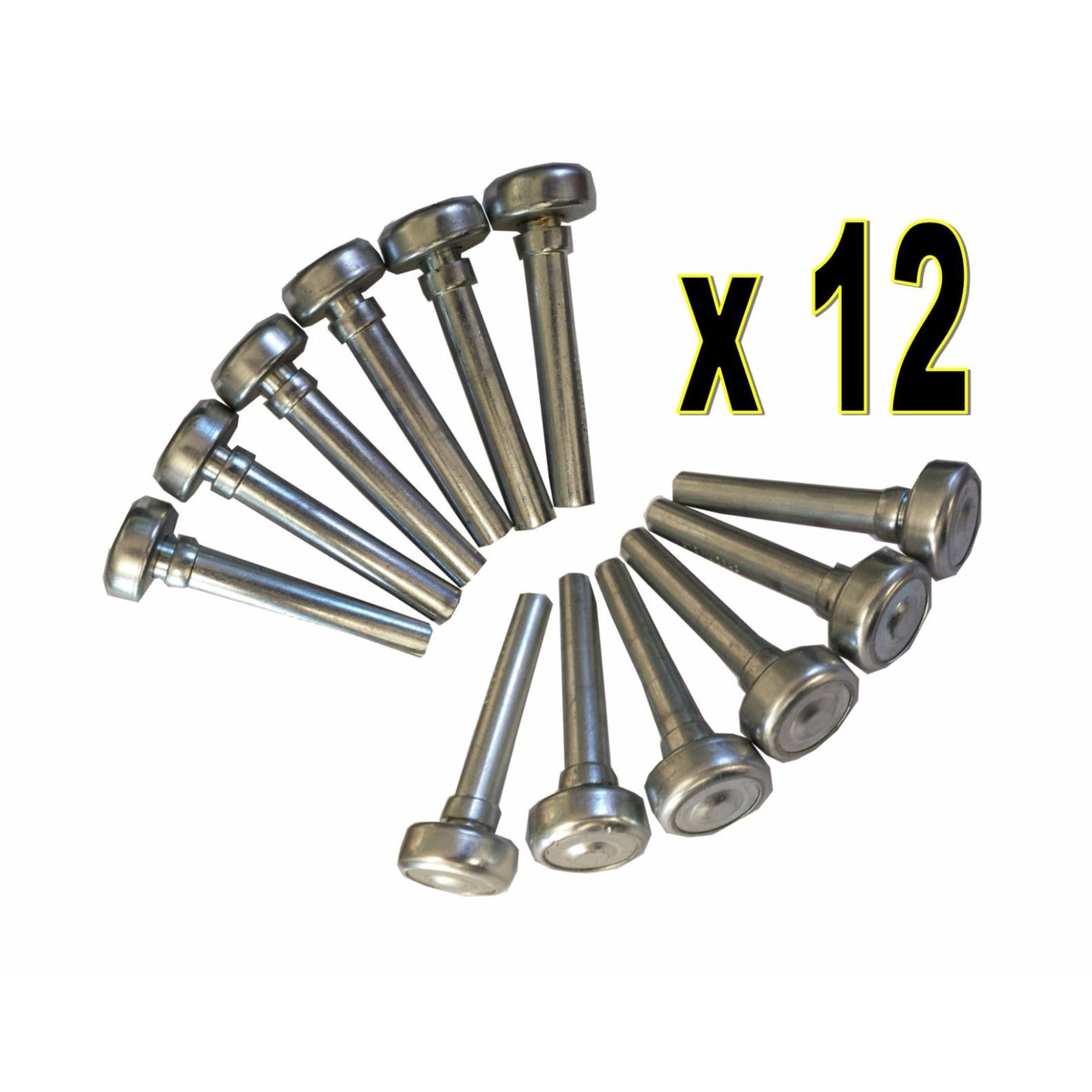 Todco 1" Door Rollers (12 PCS) Style Box Truck Trailer Overhead Roll Up