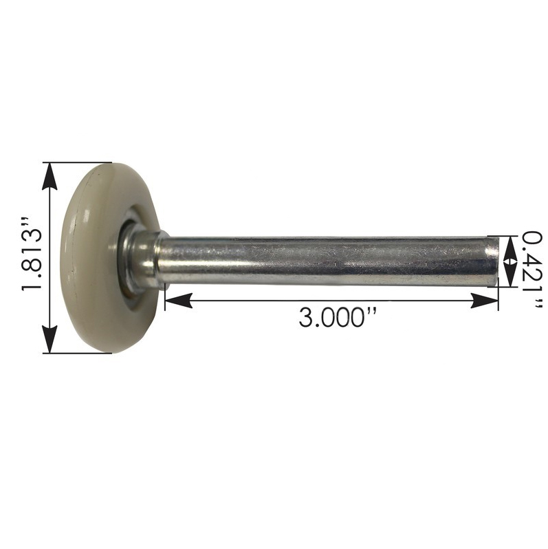 2" Whiting Style Door Roller Nylon (10 Each) Box Truck Overhead Roll Up