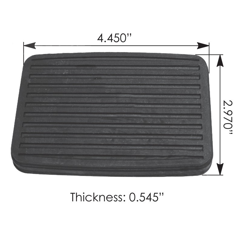thumbnail image 2 of 46252-22010 Car Clutch Parking Emergency Brake Rubber Pad Cover For Lexus IS250 IS350 IS300 ES240 Toyota Highlander Camry REIZ 2 of 11