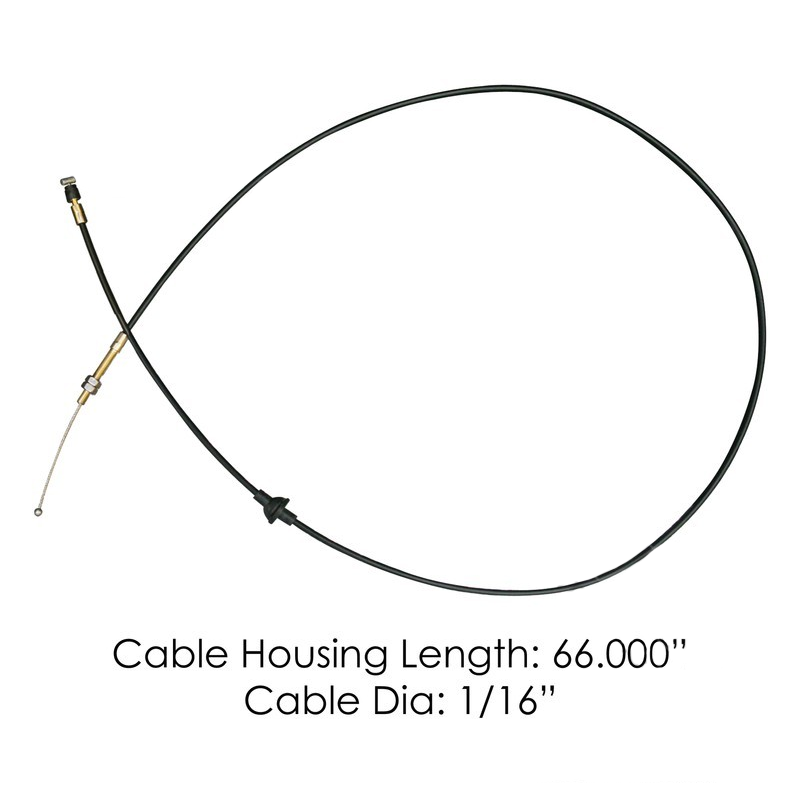 Hood Release Cable (Volvo #20462437) All VN models with Gen1 & Gen 