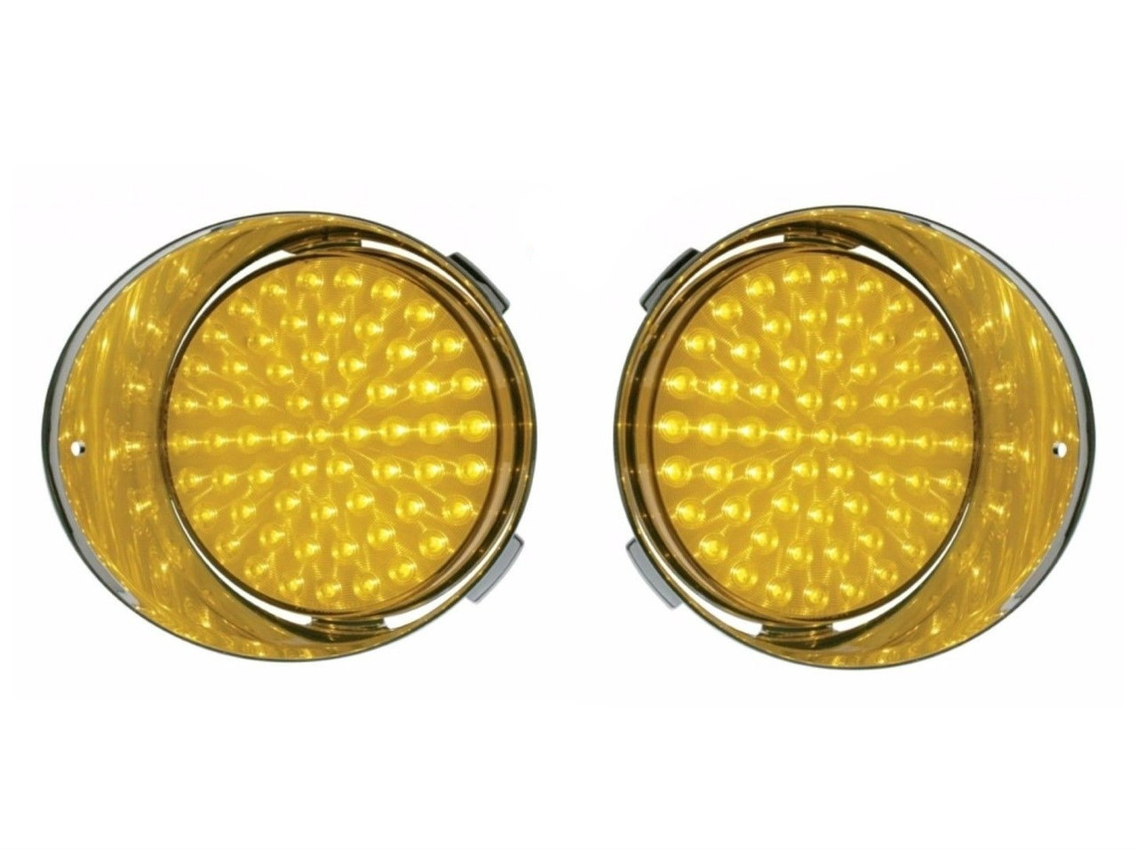 Freightliner Century Daytime Running Lights Amber LED Amber Lens One