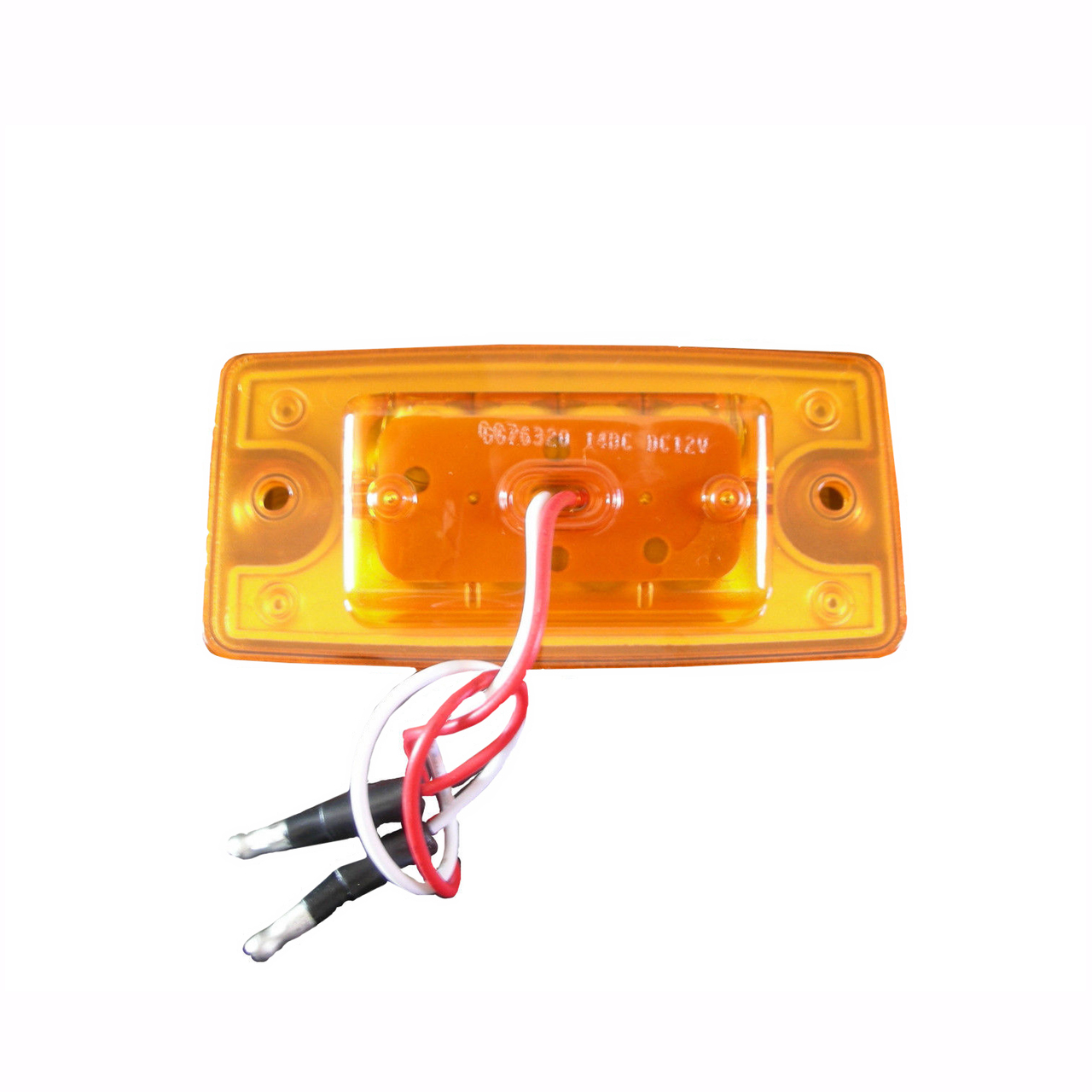 Freightliner Roof Cab Clearance Marker Lights, Amber LED Amber Lens