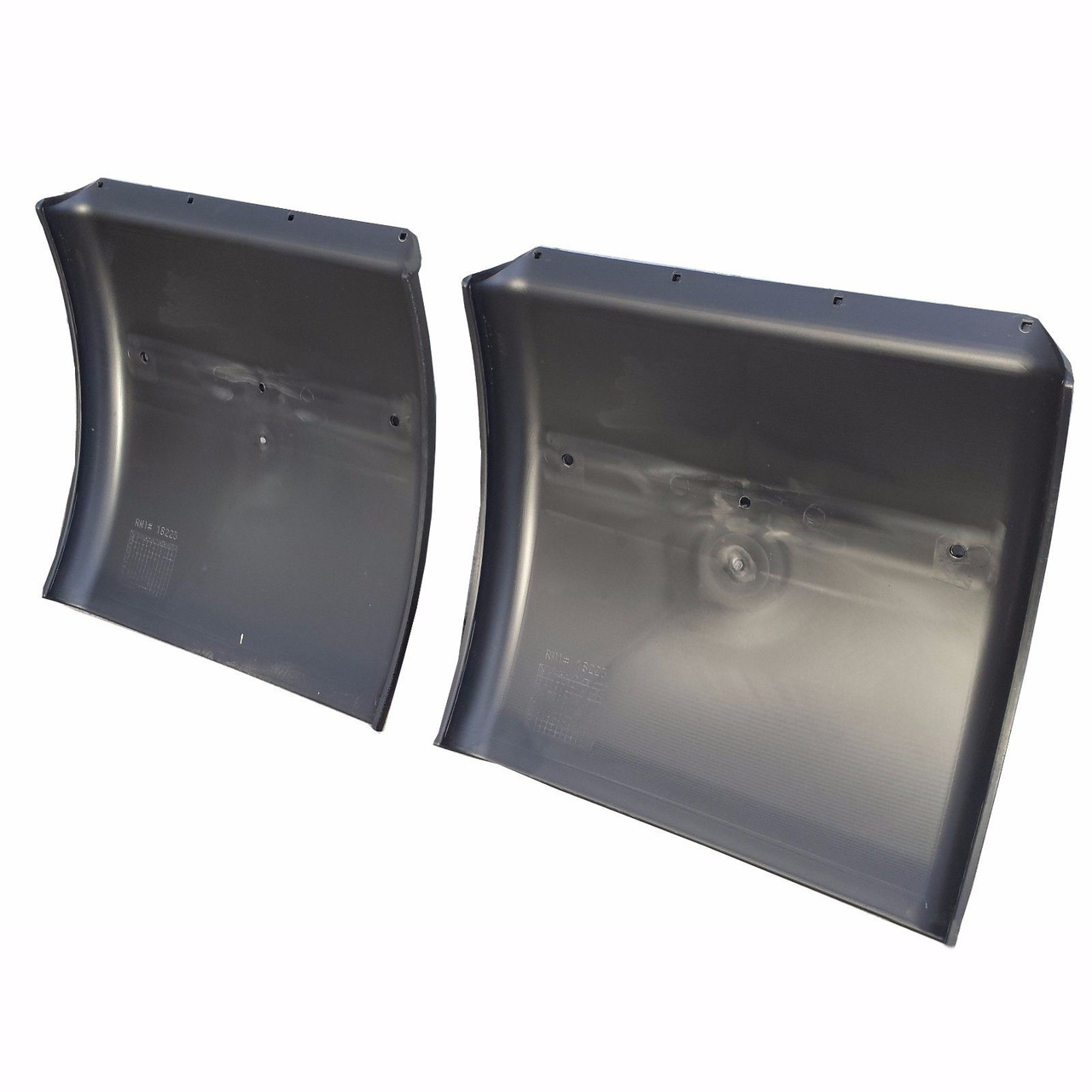 BLACK POLY Quarter Fender (24x24)KIT Includes Mounting Posts (PAIR