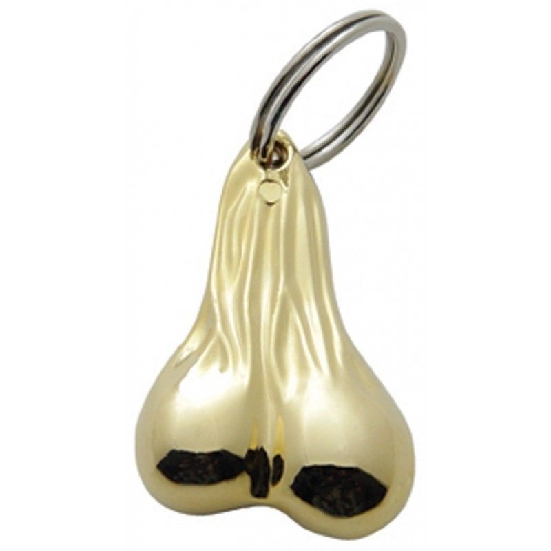 Bull Balls Key Chain, 2.5