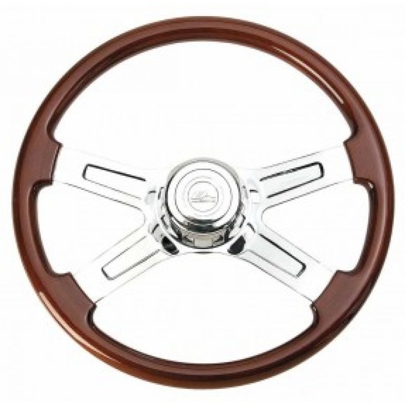 18" 4 Spoke Steering Wheel for Kenworth and Peterbilt UATPARTS