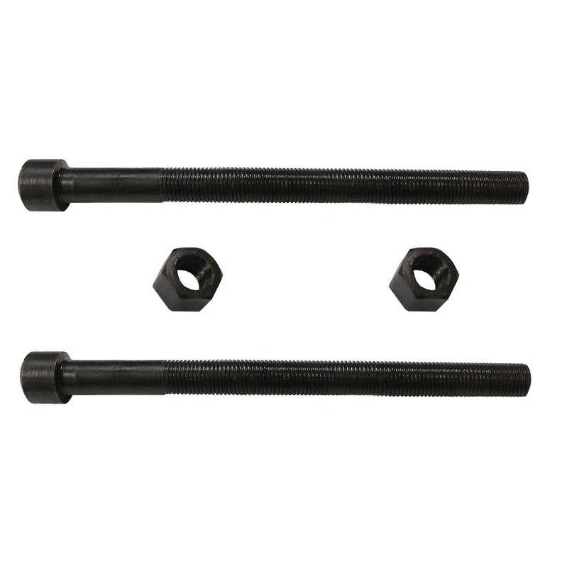 Leaf Spring Center Bolt Pin 3/8" x 5" (PAIR) Fine Threaded Leaf Bolts