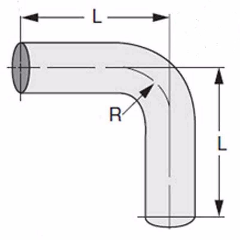 Short Radius 90 Degree Elbow (11PL400CP) 4" Plain Ends UATPARTS