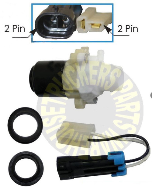 Windshield Wiper Washer Pump (KIT) Peterbilt Kenworth T4695001 UATPARTS