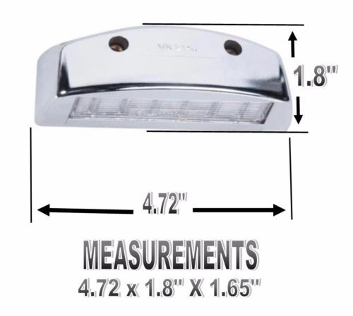 truck license plate light