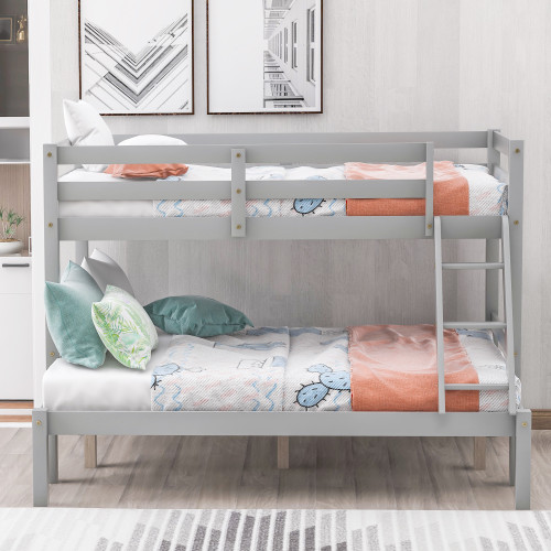 Twin over full bunk bed