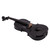 New 4/4 Acoustic Violin Case Bow Rosin Black