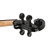 New 3/4 Acoustic Violin Case Bow Rosin Black