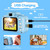 Kids Digital Camera w/ 2.0' Screen 12MP 1080P FHD Video Camera 4X Digital Zoom Games