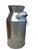 Countryside Galvanized Metal Milk Can Shape Pitcher, Gray