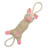 Jute and Rope Plush Pig Dog Toy