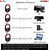 Gaming Headset for PS4 PC One PS5 Console Controller, Noise Cancelling Microphone Over Ear Stereo Headphones with Mic, LED Light, Bass Surround, Earmuffs for Laptop Mac NES Games 5 Core HDP GM1 R