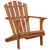 Garden Adirondack Chair Solid Acacia Wood