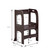 Kitchen Helper Step Stool for Kids and Toddlers, Children Standing Tower for Kitchen Counter, Wooden Toddler Two-Step Learning Stool