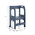 Kitchen Helper Step Stool for Kids and Toddlers, Children Standing Tower for Kitchen Counter, Wooden Toddler Two-Step Learning Stool