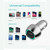 Car Charger Dual Smart Fast USB Port Adapter Speedy Charging Phone Car Plug 5 Core CDKC12