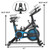 Adjustable Resistance Silent Belt Drive Gym Indoor Stationary Bike