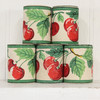Lot of 5 - Duro Vintage Wallpaper Border Cherry Cluster