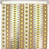 1970s Vintage Wallpaper Mylar Yellow and Purple